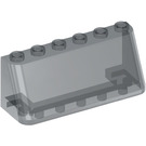 LEGO Transparent Black  Windscreen 2 x 6 x 2 (4176 / 35336)