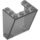 LEGO Transparentes Schwarz Windschutzscheibe 3 x 4 x 4 Invers mit abgerundeten Oberkanten (35306 / 72475)