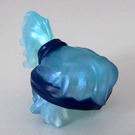 LEGO Transparent Blue Opal Hair with Ponytail and Dark Blue Headband (76917)