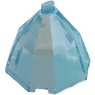 LEGO Transparent Blue Opal Skirt with Hip (80336)