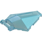 LEGO Transparent Blue Opal Windscreen 4 x 5 with Handle (27262 / 35043)