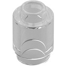 LEGO Transparent Brique 1 x 1 Rond avec tenon ouvert (3062 / 35390)