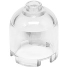 LEGO Transparent Brique 2 x 2 x 1.7 Rond Cylindre avec Dome Haut (26451 / 30151)