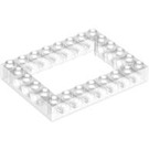 LEGO Transparent Brick 6 x 8 with Open Center 4 x 6 (1680 / 32532)