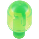 LEGO Vert clair transparent Barre 1 avec couvercle léger (29380 / 58176)