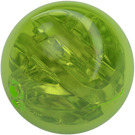 LEGO Transparent Bright Green Plastic Ball with Transparent Inner Ball (92534)