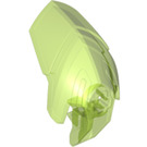 LEGO Transparent Bright Green Visor 3 x 3 x 5 (11269)