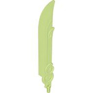 LEGO Transparent Bright Green Weapon with Axle (2601)
