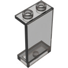 레고 투명 브라운 블랙 패널 1 x 2 x 3 측면 지지대 없음, 중공 스터드 (2362 / 30009)