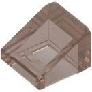 LEGO Transparent Brown Black Slope 1 x 1 (31°) (50746 / 54200)