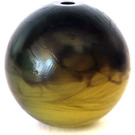 LEGO Transparent Brown Black Technic Bionicle Ball 16.5 mm with Marbled Medium Lime (54821 / 95753)