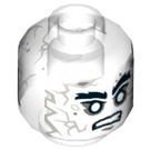 LEGO Transparent Captain Salazar Minifigure Kopf (Einbau-Vollbolzen) (3626 / 33923)