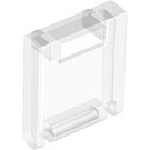 LEGO Transparent Container Box 2 x 2 x 2 Door with Slot (4346 / 30059)