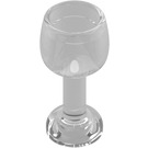 LEGO Transparent Böjd Glas med Stem (33061)