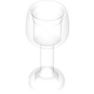 LEGO Transparent Curved Glass with Stem (33061)