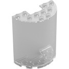 LEGO Transparent Cylinder 3 x 6 x 6 Half (35347 / 87926)