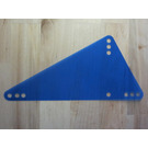 LEGO Transparent Dark Blue Design and Technology Panel, Medium Triangle