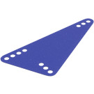 LEGO Transparent Dark Blue Design and Technology Panel, Small Triangle with Angle Markings (77860)