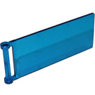 LEGO Transparent Dark Blue Flag 7 x 3 with Bar Handle (30292 / 72154)