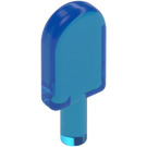 LEGO Transparentes Dunkelblau Eis am Stiel (30222 / 32981)