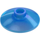 LEGO Transparent Dark Blue Opal Dish 2 x 2 (4740 / 30063)