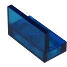 LEGO Transparent Dark Blue Panel 1 x 2 x 1 with Square Corners (4865 / 30010)