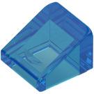 LEGO Transparent Dark Blue Slope 1 x 1 (31°) (50746 / 54200)