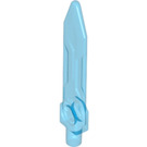 LEGO Transparent Dark Blue Sword Blade with Bar (23860)
