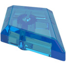 LEGO Transparent Dark Blue Tile 1 x 2 Diamond (35649)