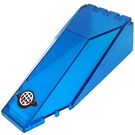 LEGO Transparent Dark Blue Windscreen 10 x 4 x 2.3 with Planet Sticker (2507)