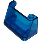 LEGO Transparant donkerblauw Voorruit 2 x 4 x 2 (3823 / 35260)