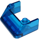 LEGO Transparent Dark Blue Windscreen 3 x 4 x 1.3 (2437 / 35243)