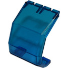 LEGO Transparent Dark Blue Windscreen 4 x 4 x 3.6 Helicopter (2483 / 81800)