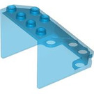 LEGO Transparant Donkerblauw Voorruit 4 x 5 x 3 (30251 / 35169)