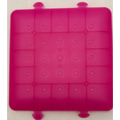 LEGO Transparent Dark Pink Clikits 14 Compartment Storage Tray (52646)