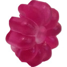 LEGO Transparent Dark Pink Clikits 2 x 2 Flower with 10 Petals with Hole (45458 / 46283)