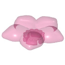 LEGO Transparent Dark Pink Clikits Icon: Hawaii Flower with 5 Petals (53657)