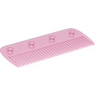 LEGO Transparant donkerroze Comb 2 x 4 met 4 Gaten (51034)