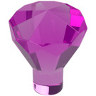 LEGO Transparent Dark Pink Diamond (28556 / 30153)