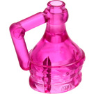 LEGO Transparentní tmavě růžová Fabuland Wine Pitcher (4429)