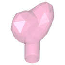 LEGO Transparent Dark Pink Heart with Bar (15745 / 28682)