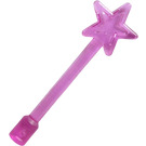 LEGO Transparent Dark Pink Magic Wand (6124 / 28681)