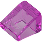 LEGO Transparent Dark Pink Slope 1 x 1 (31°) (50746 / 54200)