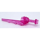 LEGO Transparent Dark Pink Weapon with Long Blade (86146)