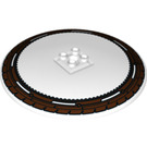LEGO Dish 10 x 10 with Wheel (Hollow Studs) (20316)