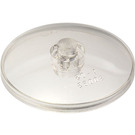 LEGO Transparent Dish 4 x 4 (Solid Stud) (3960 / 30065)