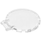 LEGO Transparent Dish 6 x 6 mit Griff (18675 / 35173)