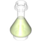 LEGO Transparent Flask with Bright Green Fluid (2608)