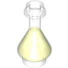LEGO Transparent Flask mit Neon Green Fluid (38029 / 93549)
