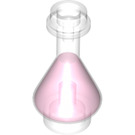 LEGO Transparent Flask avec Pink Fluid (2608 / 38029)